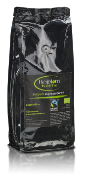 biologische espresso coppia ricca Heijblom koffie
