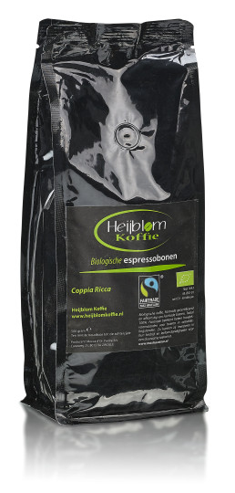 biologische espresso coppia ricca Heijblom koffie