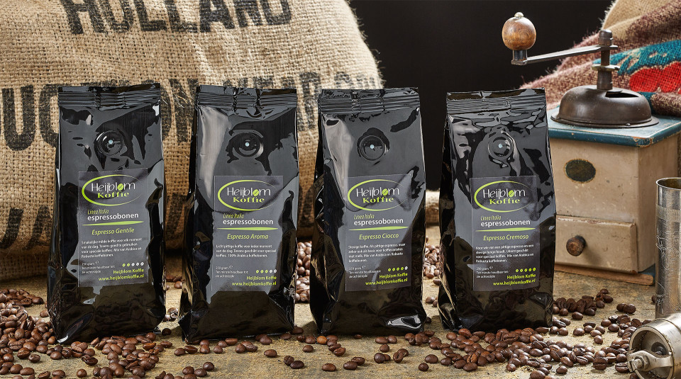 linea italia proefpakket espresso Heijblom koffie